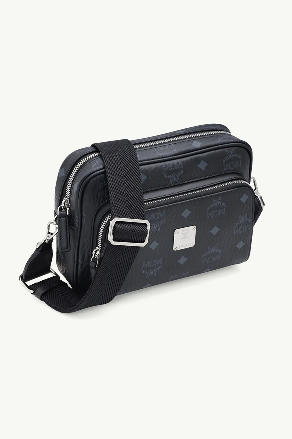 MCM Small Klassik Crossbody Bag in Black 2