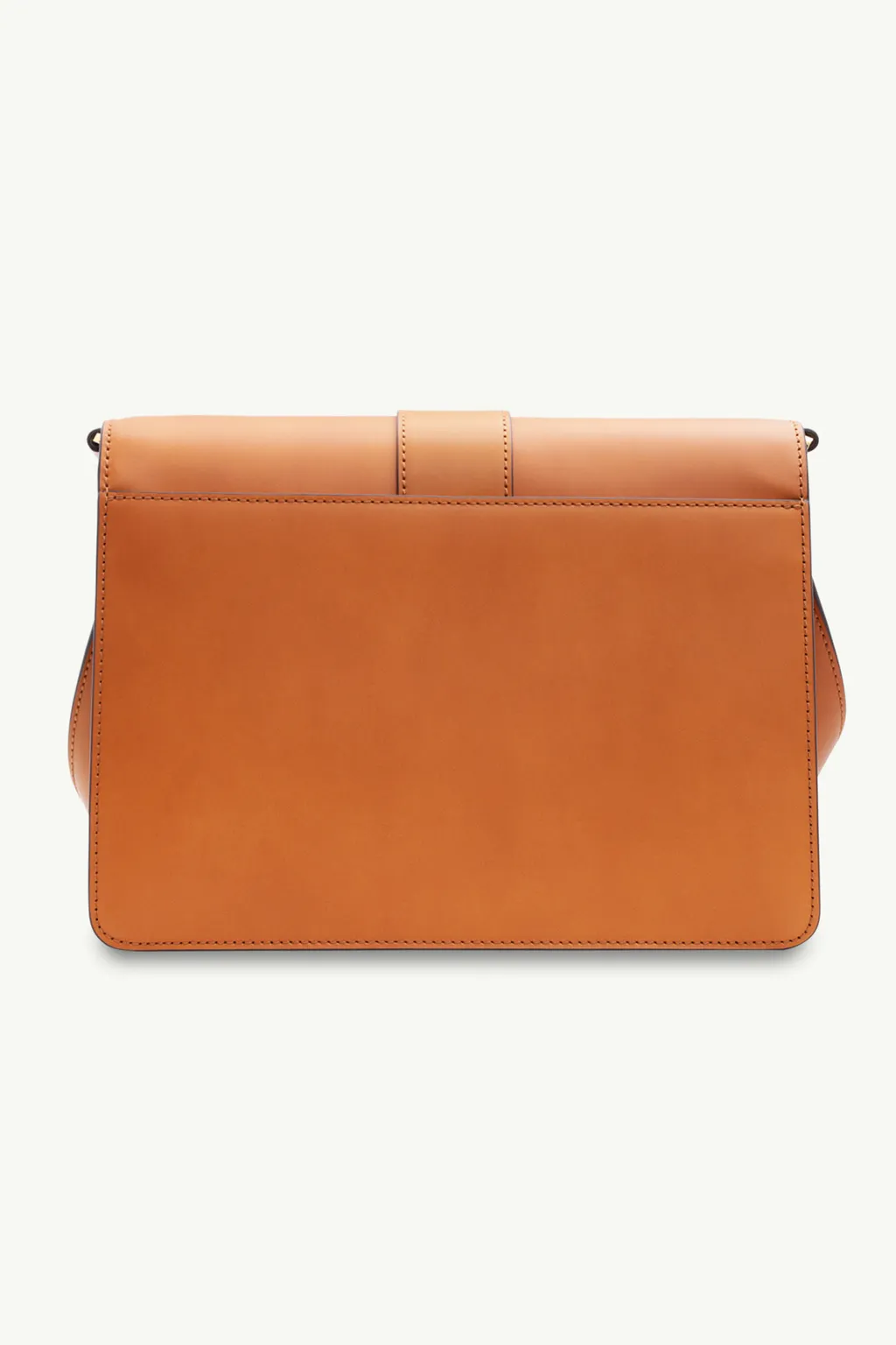 MCM Medium Tracy Flap Shoulder Bag in Cognac Mix Leather 1