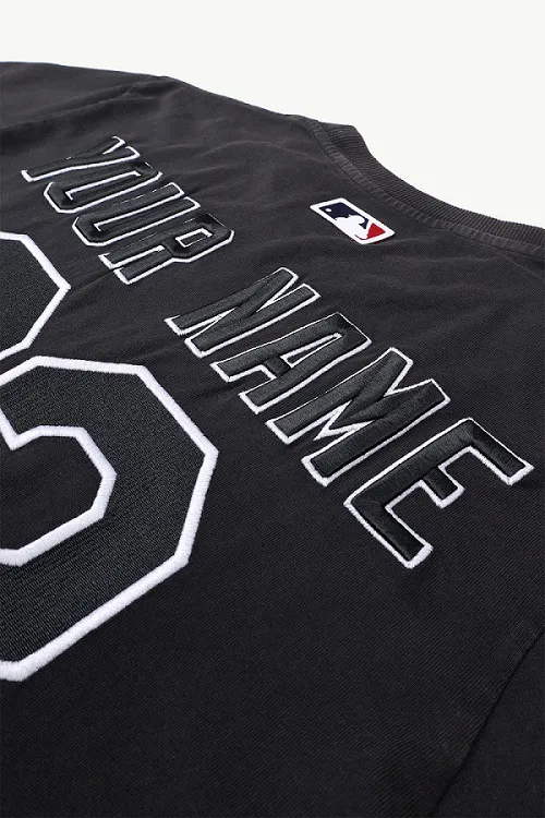 OFF WHITE x MLB CHICAGO Men 23 Your Name T-Shirt in Black/White 3