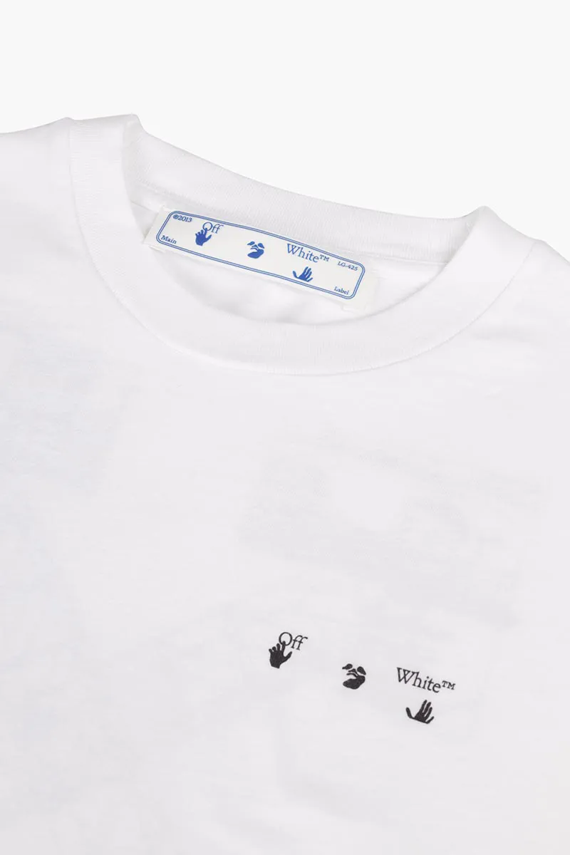 OFF WHITE Women Palace Arrows T-Shirt in White/Black 3