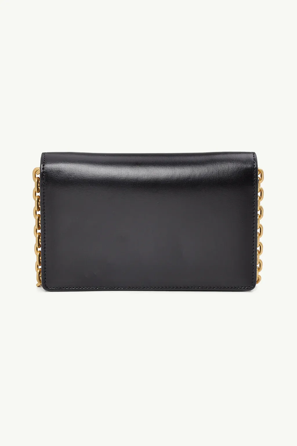 OFF WHITE 0.5 Twist Jitney Chain Shoulder Bag in Black GHW 1