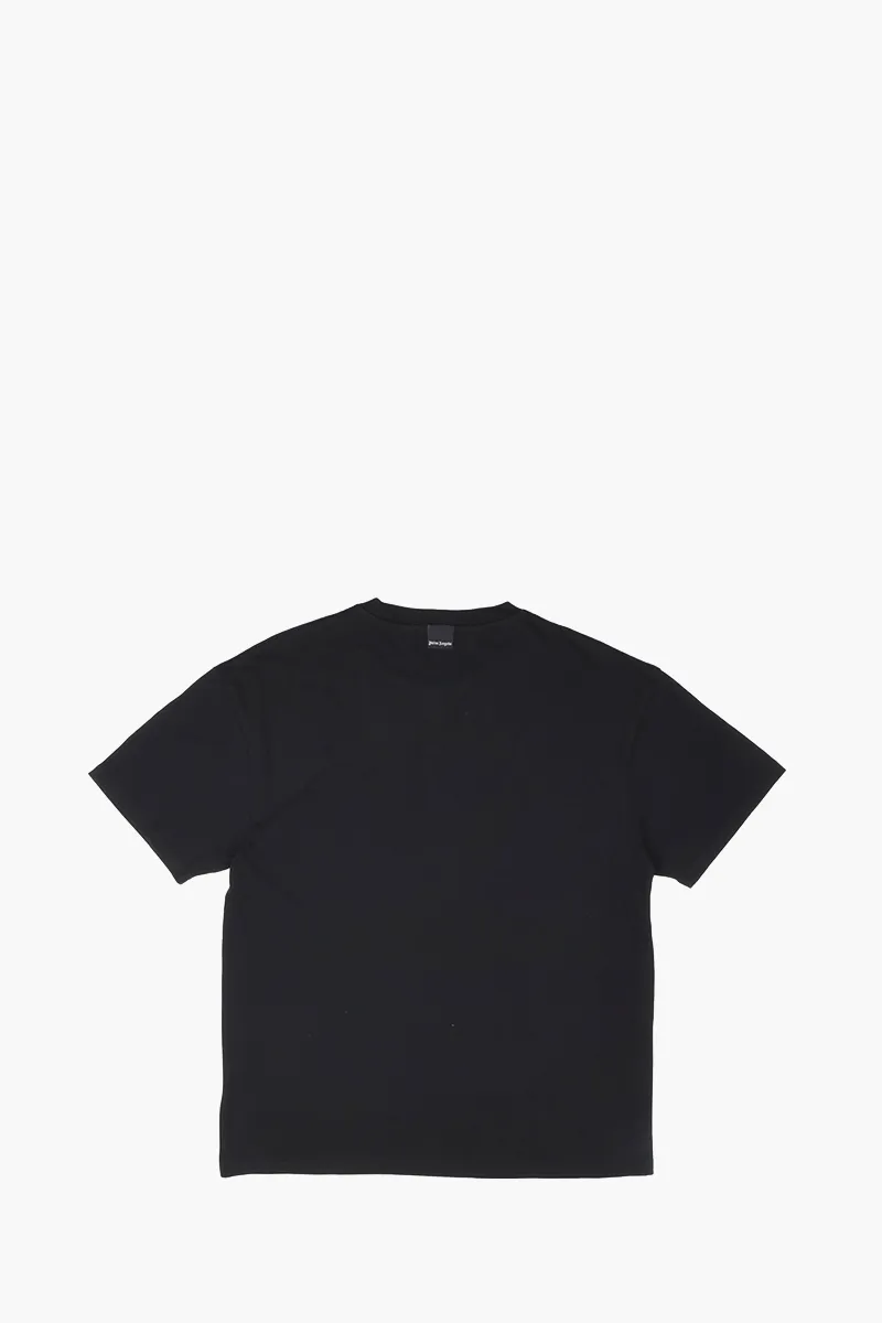 PALM ANGELS Men Mini Logo Patch T-Shirt in Black 1