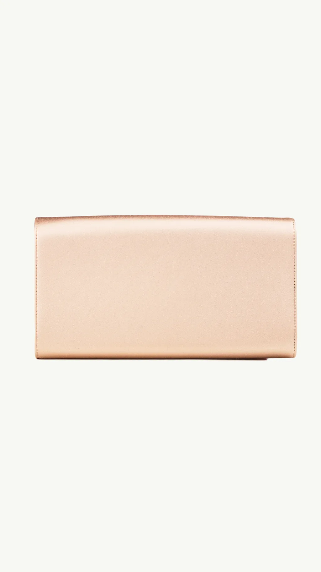ROGER VIVIER Flower Strass Buckle Clutch in Pink Satin 1