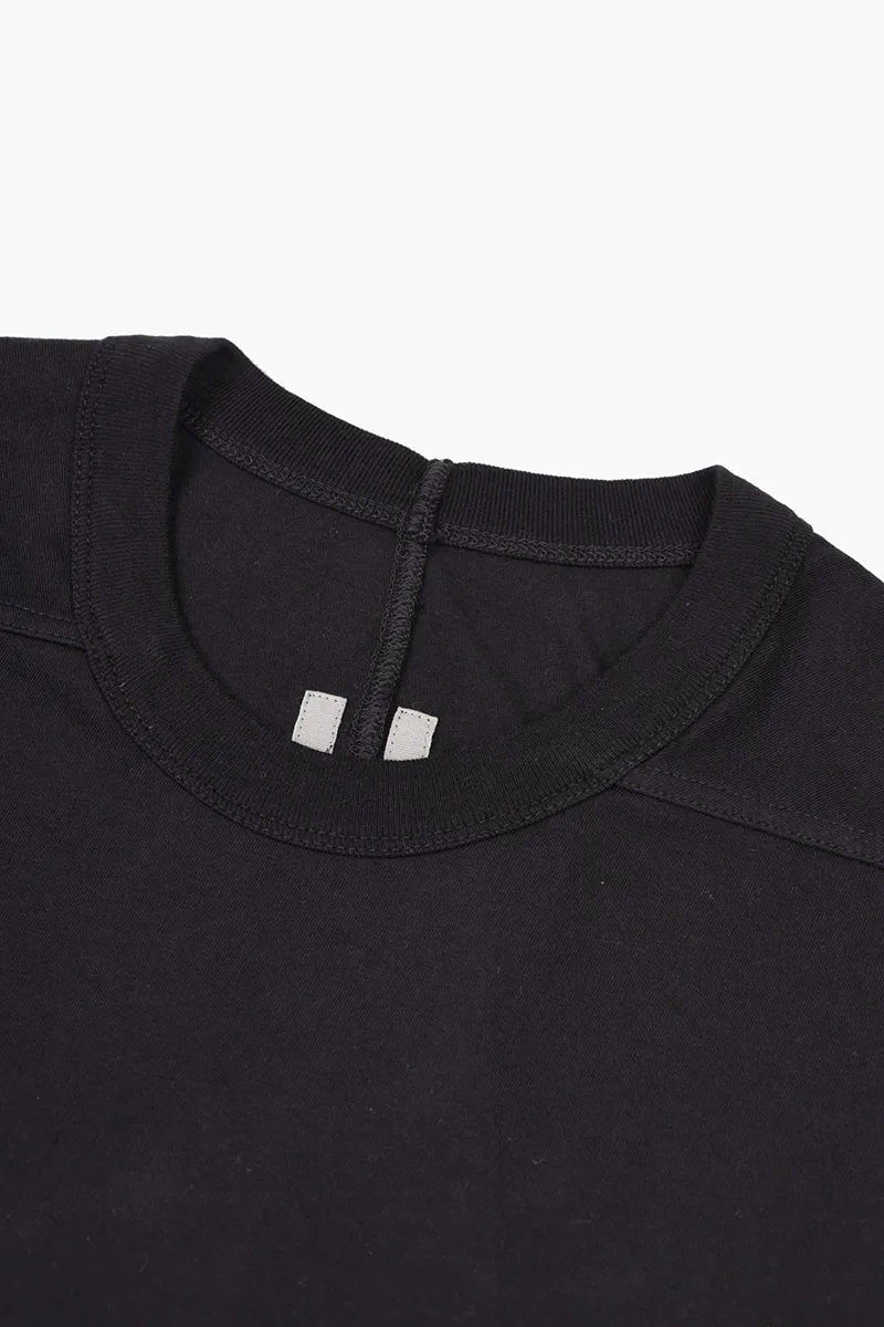 RICK OWENS Men Shorts Level T-Shirt in Black 3