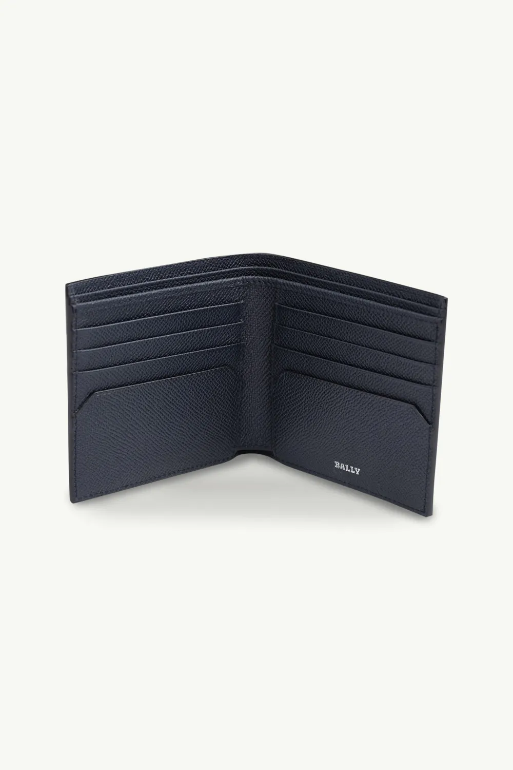 BALLY Men Trasai Bi-fold Wallet in New Blue with 8 Card Slots 3