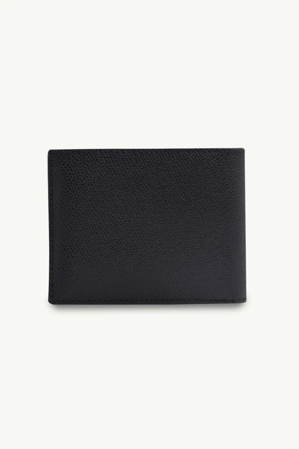 BALLY Men Tydan Bi-Fold Wallet in Black Bovine Leather with Red/White Stripe 1