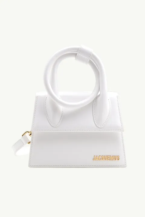 JACQUEMUS Le Chiquito Noeud in White