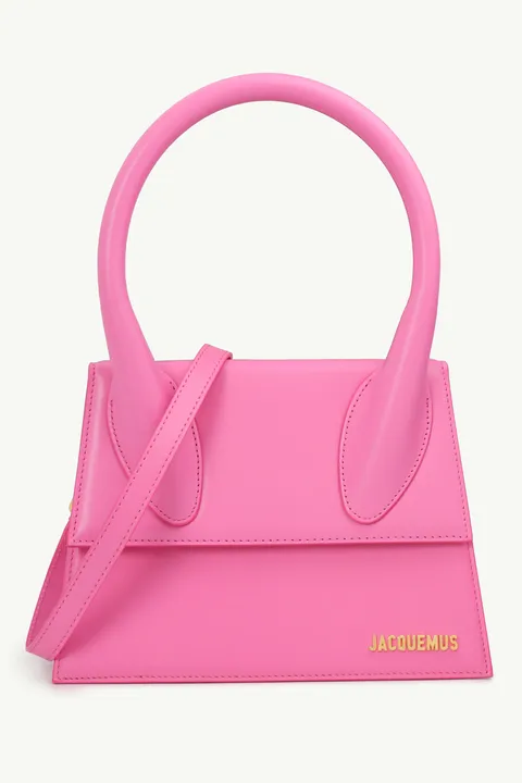 JACQUEMUS Le Grand Chiquito in Pink Leather