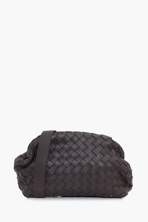 BOTTEGA VENETA Classic Hidrology Intrecciato Crossbody Bag in Fondant