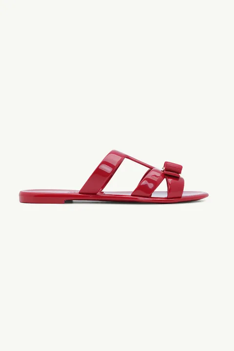 SALVATORE FERRAGAMO Women Lylia Jelly Sandals in Ribes