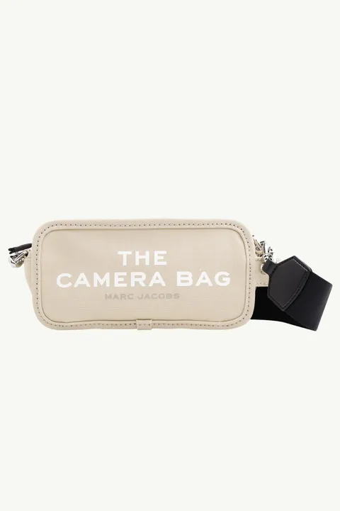 MARC JACOBS The Camera Bag in Beige with Crossbody Strap